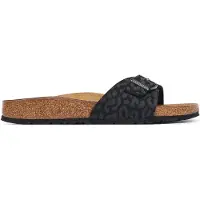 Birkenstock - Sandálias e chinelos mulher - Madrid SYN Narrow Black para Mulher - Tamanho 38 - Preto