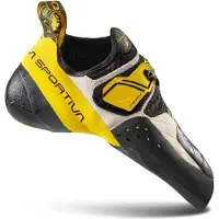 La Sportiva - Sapatilhas escalada - Solution White/Yellow para Homem - Tamanho 39 - Branco