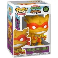 Funko POP! Figura Tmnt X Godzilla-michelangelo X Ghidorah