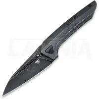 Bestech Navalha VK-Navi - Blackwash - Titanium, preto