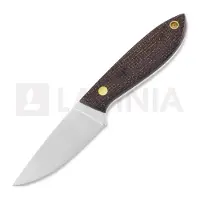 Brisa Faca Bobtail 80, bison micarta, flat