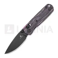 Bestechman Navalha Sprite - Blackwash - G10, preto, púrpura