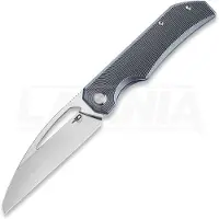 Bestech Navalha Taipan - Hand Rubbed Satin - Titanium, azul
