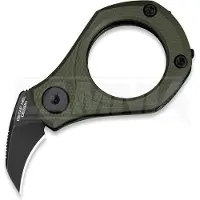 CIVIVI Navalha Pyrus, OD Green G-10, Black Stonewash