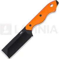 CRKT Razel 4037ER Black Oxide D2, Orange G10, faca fixa, Jon Graham design