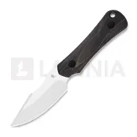 Kizer Cutlery Faca Bone AEB-L, Black Stabilized Wood, Satin