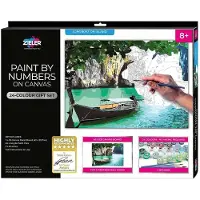 Zieler Artesanato Paint By Numbers Elephants