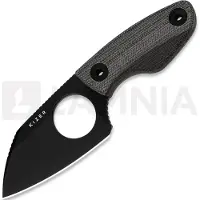 Kizer Cutlery Faca Nightjar AUS-10, Black Norplex Ultrex, Black Stonewash PVD