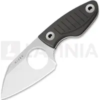 Kizer Cutlery Nightjar 1114A2 Stonewashed AUS-10, Gray Aluminum, faca fixa, Vincent Rizzo design