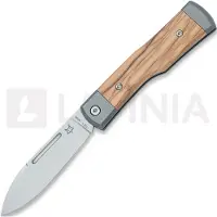 FOX Gunstock FX-558 OL Satin Böhler M390, Olive Wood, navalha slipjoint