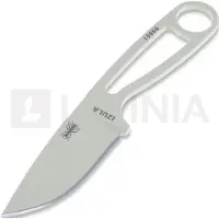 ESEE Izula Desert Tan IZULA-DT faca de pescoço com bainha preta + clipe de cinto