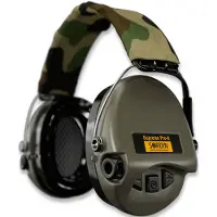 Sordin Protetores auriculares Supreme Pro-X LED, Hear2, Camo band, GEL, verde