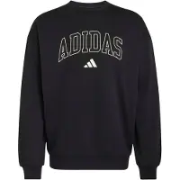 Adidas Sweatshirt de desporto 'Coll' preto / branco