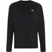 Adidas Camisa 'ESSENTIALS' cinzento claro / preto