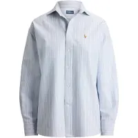 Ralph Lauren Blusa azul claro / ouro / branco