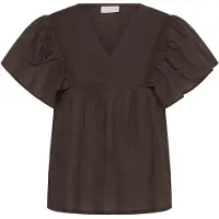 Kaffe Blusa 'KAkarli' mocha