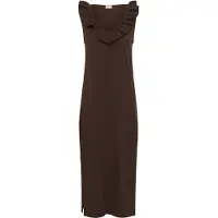 Kaffe Vestido 'KADidde Flounce' cappuccino