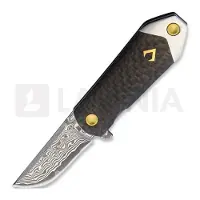 V Nives Navalha KillaBite Damascus, carbon fiber