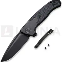 We Knife Navalha Press Check, drop point, preto