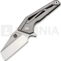 Artisan Navalha Ravine Framelock CPM S35VN, cinza