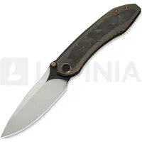 We Knife Winsome, Bronze Ti/Marble Carbon Fiber, Satin