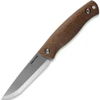 Real Steel Pathfinder Fixed, Brown Micarta