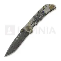 Spartan Blades Navalha Harsey Folder Damascus Long Gunner Edition