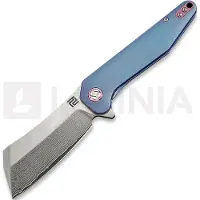 Artisan Navalha Osprey Framelock Damascus, azul