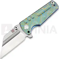 Artisan Navalha Proponent Framelock CPM S35VN, blue/gold