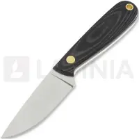 Brisa Faca de pescoço Necker 70 Full Flat Kydex, preto