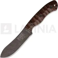 ESEE Faca JG5 - Burlap Micarta, marrom