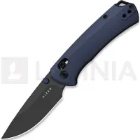 Kizer Cutlery Navalha T1 CD M390, Blue Aluminum, Matte DLC Ultra