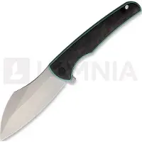 VDK Knives Navalha Vice Linerlock, green carbon fiber