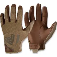 Direct Action Luvas Hard S, Leather, Coyote Brown