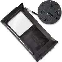 CAMBRIDGE UNIVERSITY PRESS Monsoon Rough Water Tech Pouch P784 Black, 8x4", bolsa impermeável
