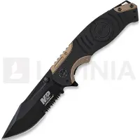 Smith & Wesson Navalha M&P Linerlock, black/brown