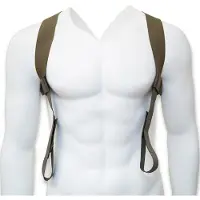 Carinthia Rain Garment Braces, verde oliva
