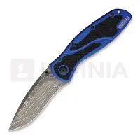 Kershaw Navalha Blur A/O Damascus, azul
