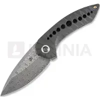 Kansept Knives Navalha ODD 21 Damascus Tiger Stripe