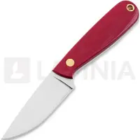 Brisa Faca de pescoço Necker 70, Flat, red micarta, kydex