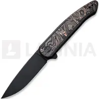 We Knife Navalha Smooth Sentinel Copper Foil CF Inlay