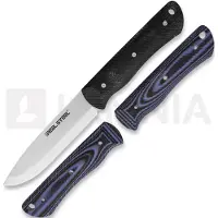 RealSteel Faca bushcraft Bushcraft individual + G10 black/blue scales