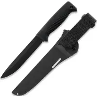 Peltonen Knives M95 Ranger Puukko Cerakote, composite sheath, preto