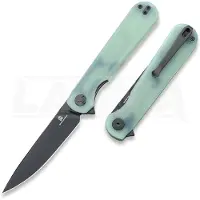 Bestechman Navalha Flick - PVD - G10, jade