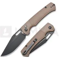 Artisan Cutlery Navalha Revel Ar Rpm9 FRN, marrom