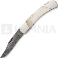 Bear & Son Navalha White Smooth Bone Lockback