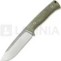 NN Knives Faca Adventurer II, Green Micarta, Leather Sheath