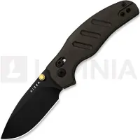 Kizer Cutlery Navalha C01C 2.9 CD Nitro-V, Black Richlite, PVD
