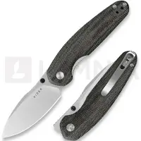 Kizer Cutlery Navalha Meteora Nitro-V, Black Micarta