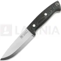 Joker Faca bushcraft Ranger Scandi, Black Canvas Micarta
